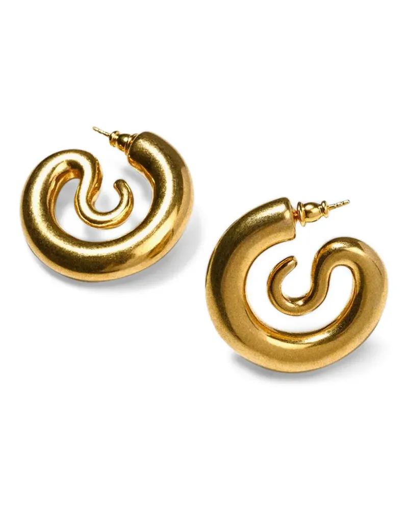 PANCONESI Ohrringe in Spiralform - Gold Gold