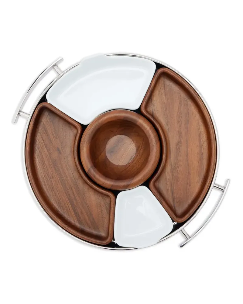 Christofle Le Petit Mood Serviertablett (38cm) - Silber Silber