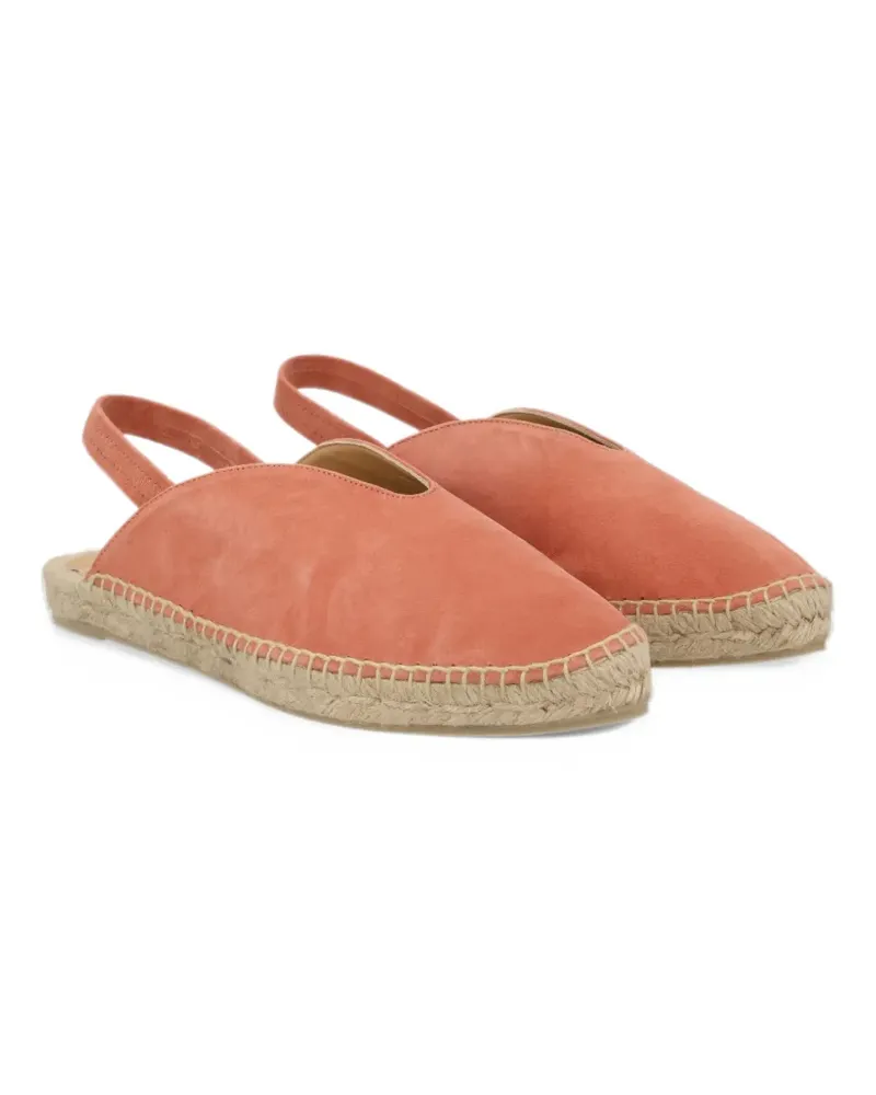 Castañer Flache Slingback-Espadrilles - Orange Orange