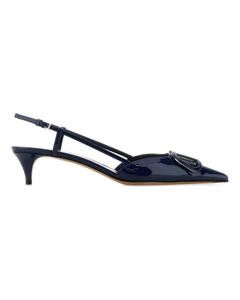 Valentino Garavani Pumps mit VLogo - Blau Blau