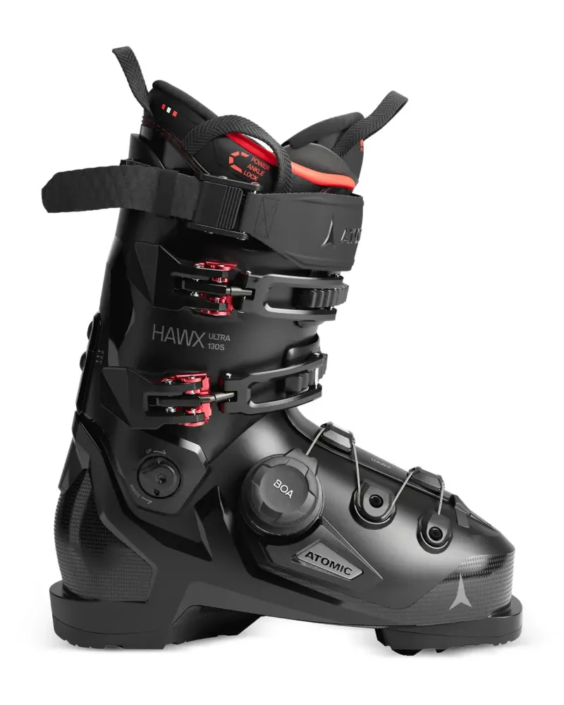 Atomic Hawx Ultra 130 S Boa buckle strap ski boots - Schwarz Schwarz