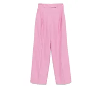 Plissierte Hose - Rosa