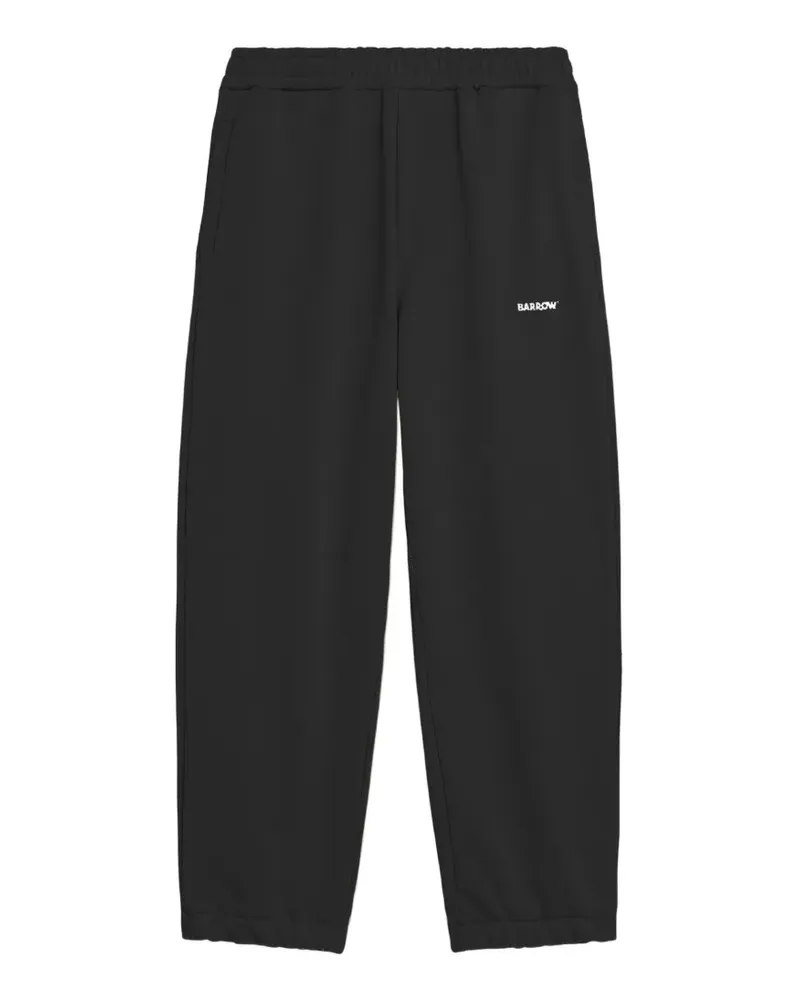 BARROW Jogginghose mit elastischem Bund - Schwarz Schwarz