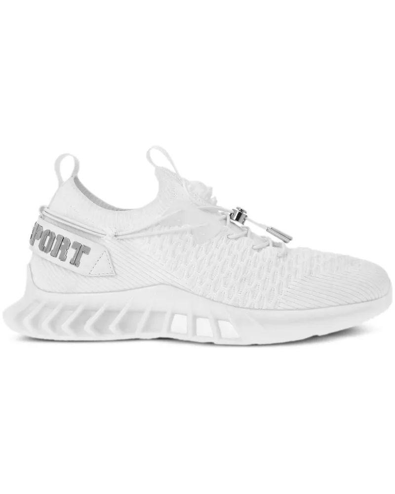 Philipp Plein Runner Sneakers - Weiß Weiß
