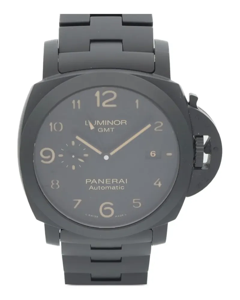OFFICINE PANERAI Tuttonero Luminor GMT 44mm watch - Schwarz Schwarz