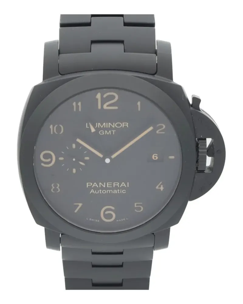 OFFICINE PANERAI Tuttonero Luminor GMT 44mm watch - Schwarz Schwarz