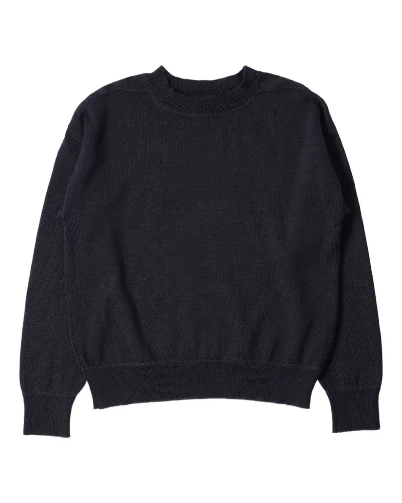 Margaret Howell Flatlock Guernsey sweater - Blau Blau