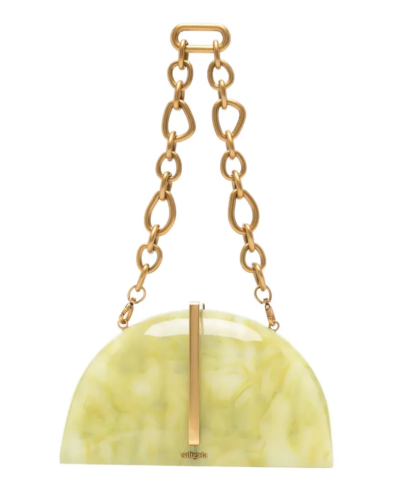 Cult Gaia Laguna marbled clutch bag - Grün Grün