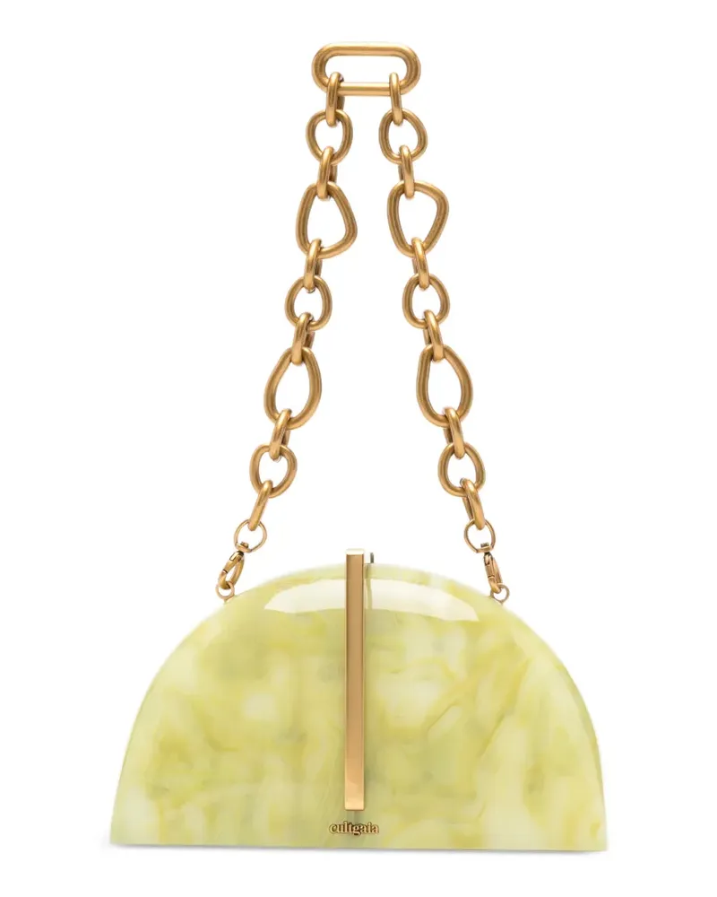 Cult Gaia Laguna marbled clutch bag - Grün Grün