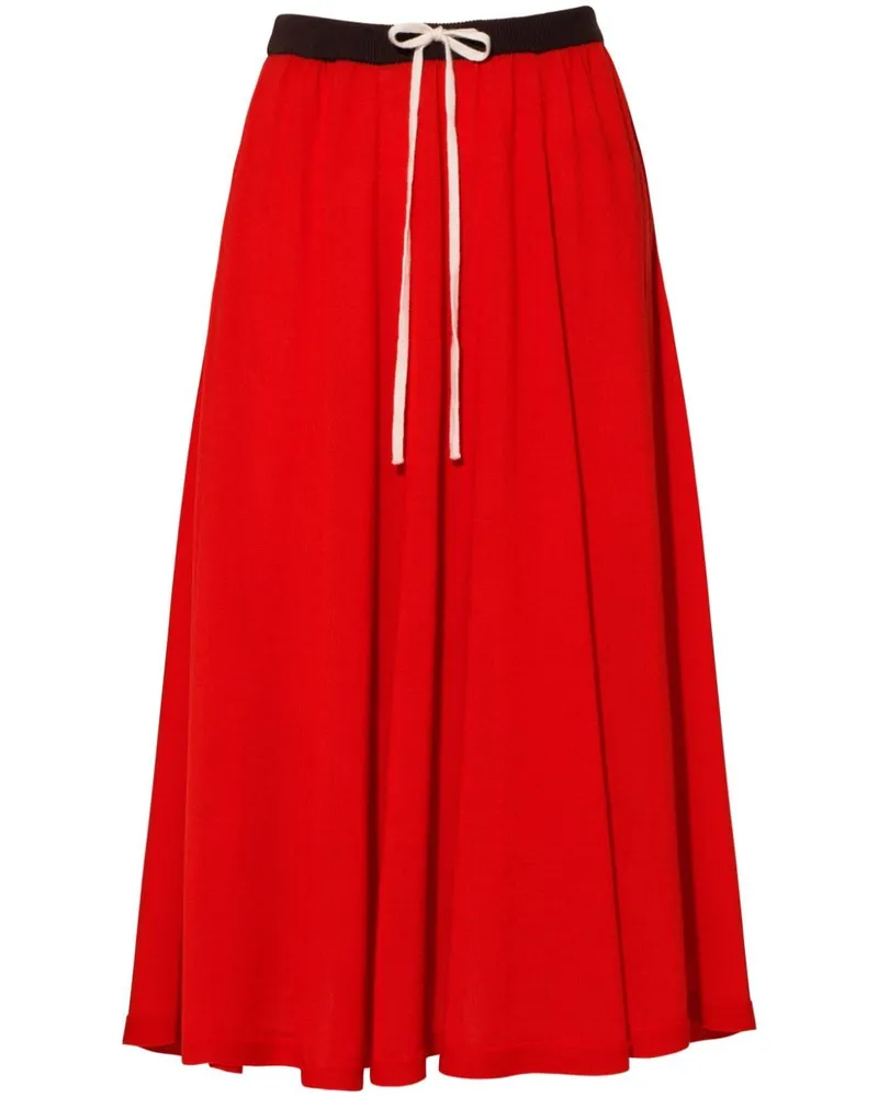 Cashmere In Love Bloom Midirock - Rot Rot