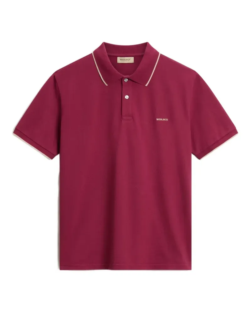 Woolrich Monterey pique polo shirt - Rot Rot