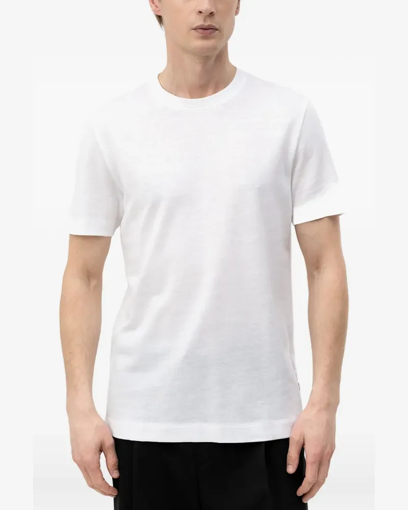 HUGO BOSS crew-neck short-sleeve T-shirt - Weiß Weiß