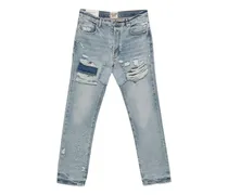 Bowery 5001 Jeans mit geradem Bein - Blau