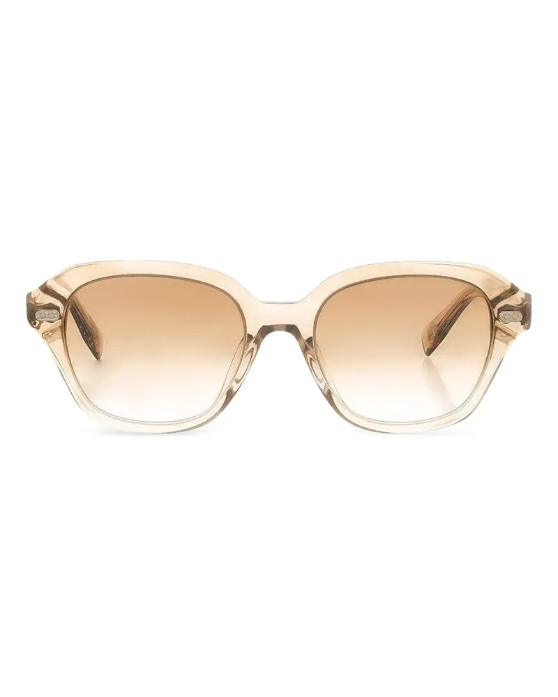 Brunello Cucinelli Kissenbrille mit Farbverlauf - Nude Nude