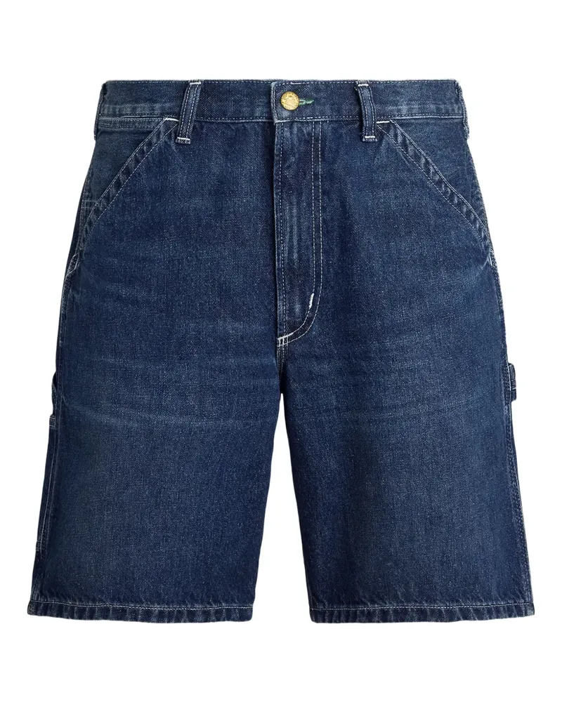 Ralph Lauren Jeans-Shorts mit geradem Bein - Blau Blau