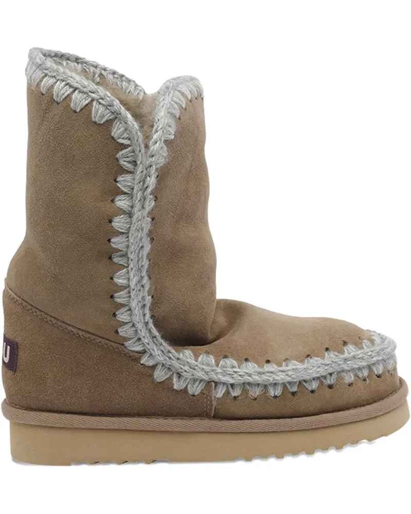 Mou Esimo 24 Stiefel mit runder Kappe - Braun Braun
