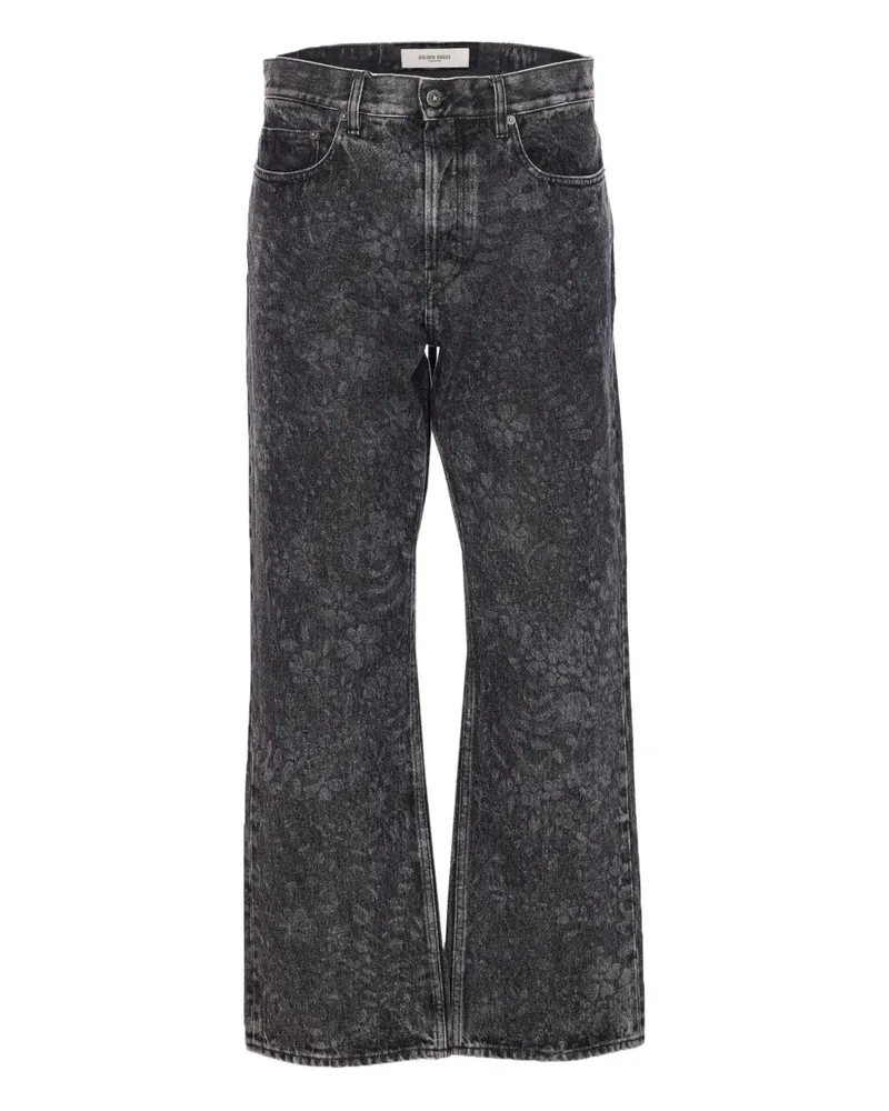 Golden Goose Jeans mit marmoriertem Effekt - Grau Grau