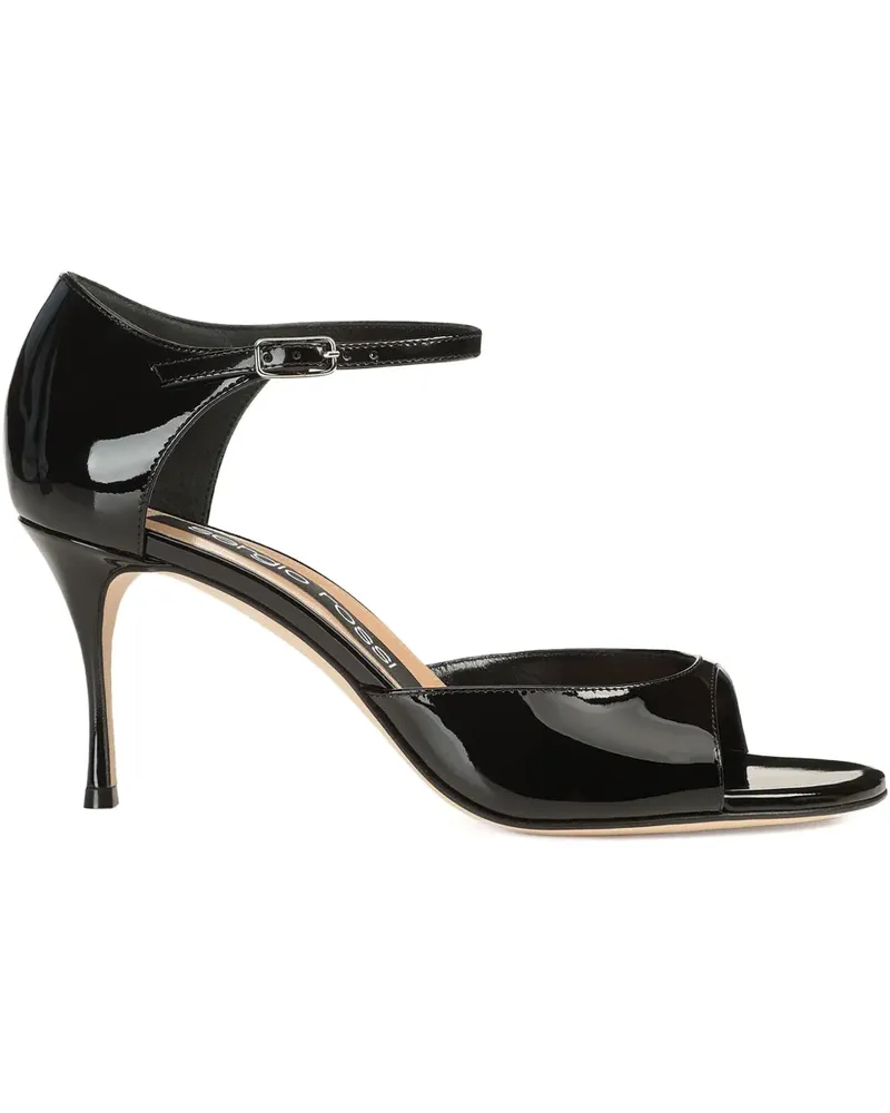 Sergio Rossi Sandalen 75mm - Schwarz Schwarz