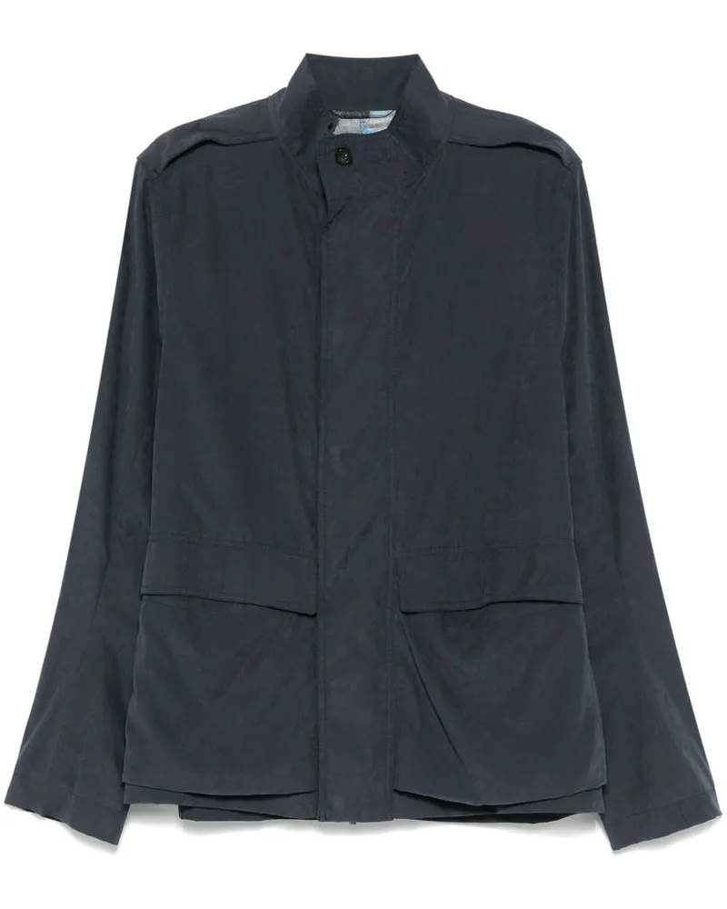 Emporio Armani Jacke mit Martingale-Riemen - Blau Blau