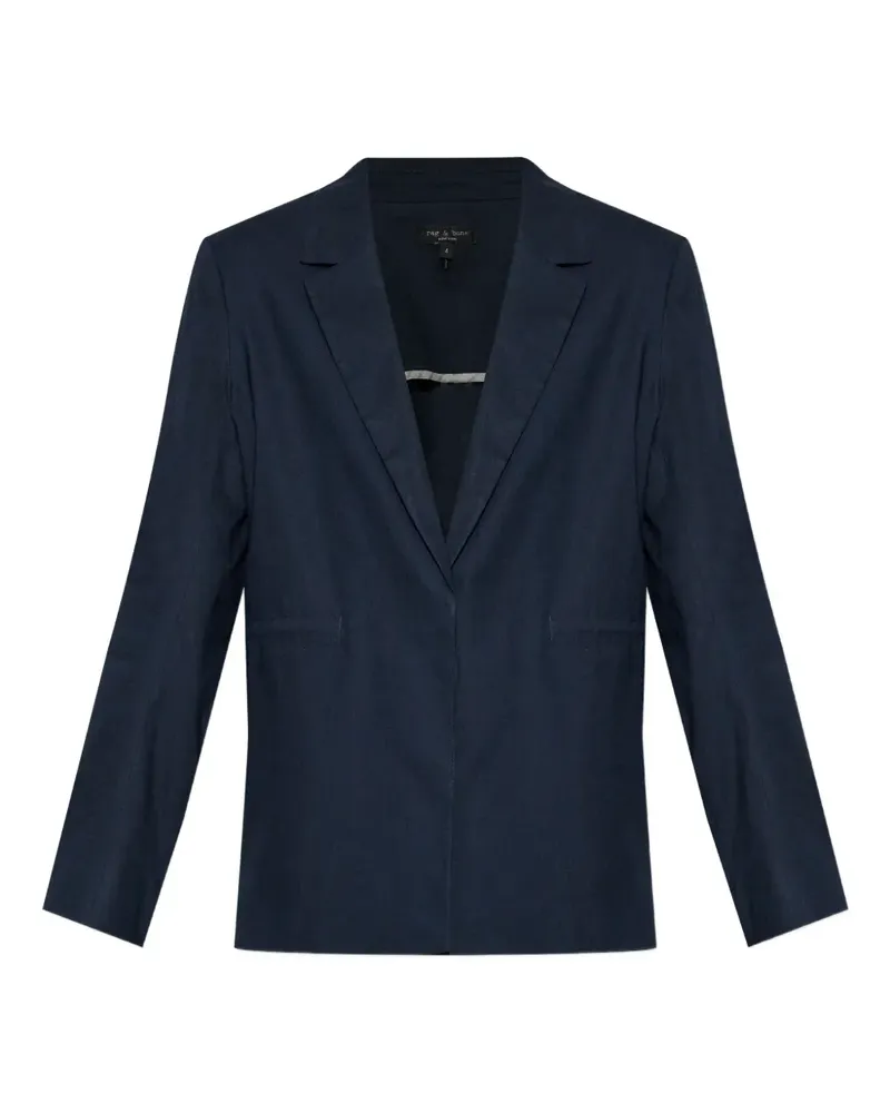 Rag & Bone Einreihiges Sakko - Blau Blau
