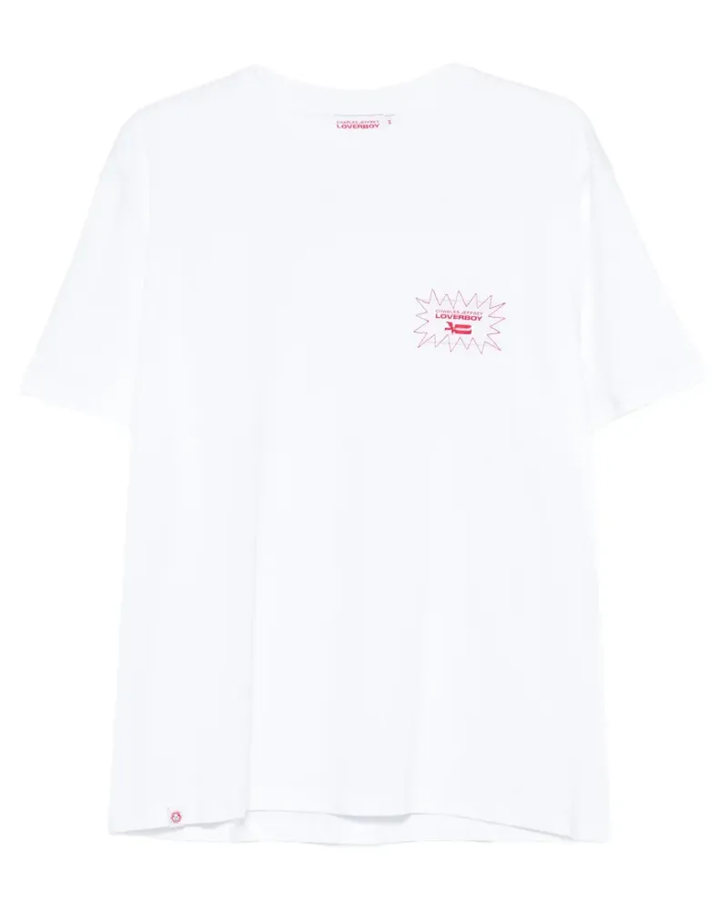 Charles Jeffrey Loverboy Label T-Shirt - Weiß Weiß