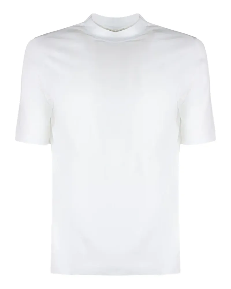 Cruciani Klassisches T-Shirt - Weiß Weiß