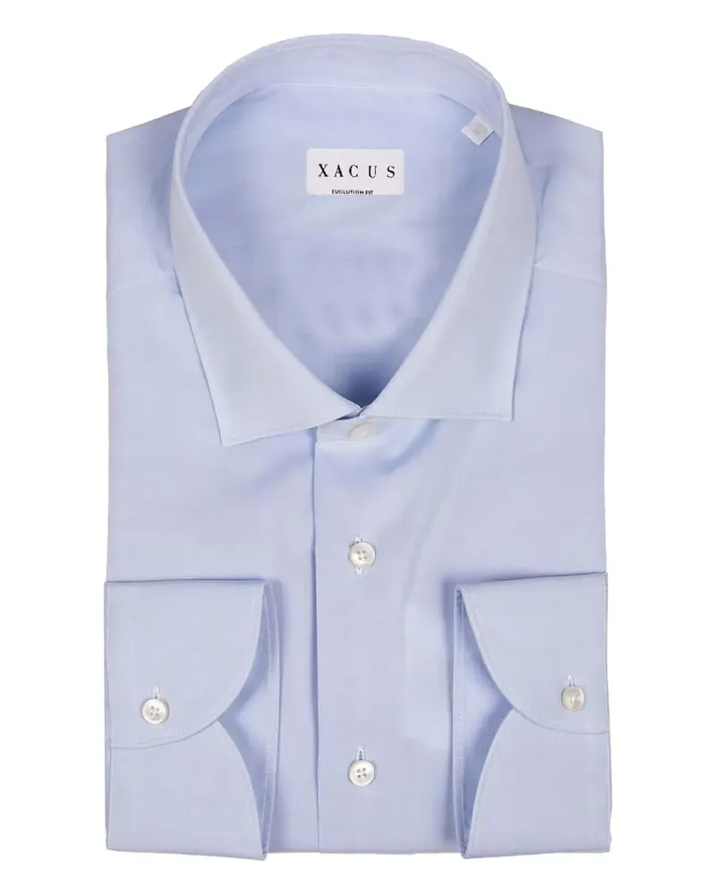 XACUS buttoned shirt - Blau Blau
