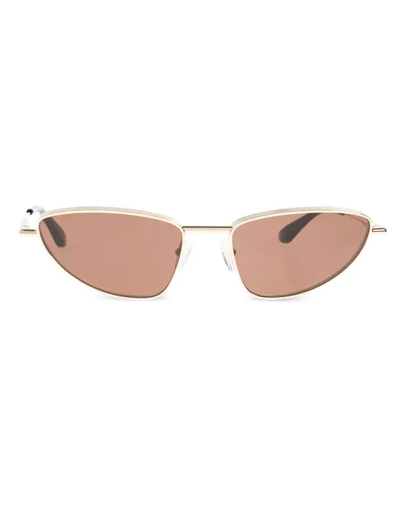 Alexander McQueen T-Bar Soft Cat-Eye-Sonnenbrille - Gelb Gelb