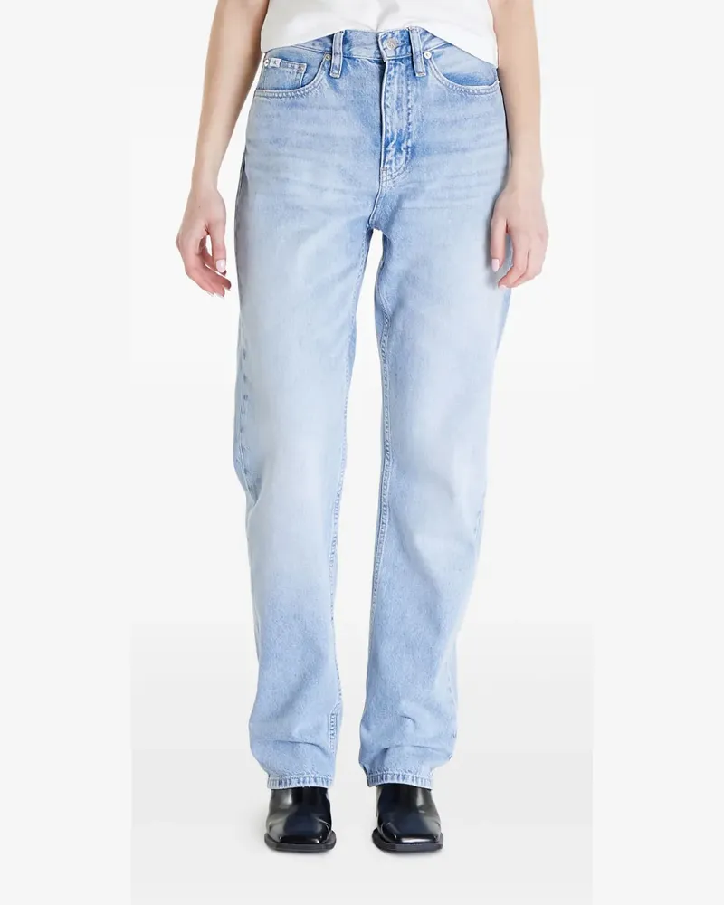 Calvin Klein Jeans mit geradem Bein - Blau Blau