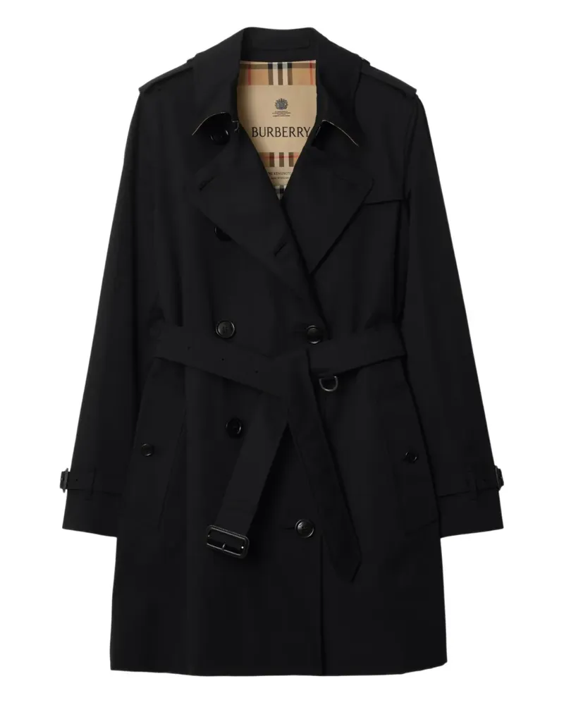 Burberry Trenchcoat mit Gürtel - Schwarz Schwarz