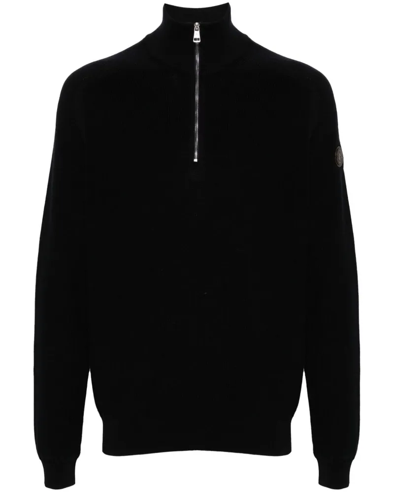 Moncler Pullover mit Reißverschluss - Blau Blau