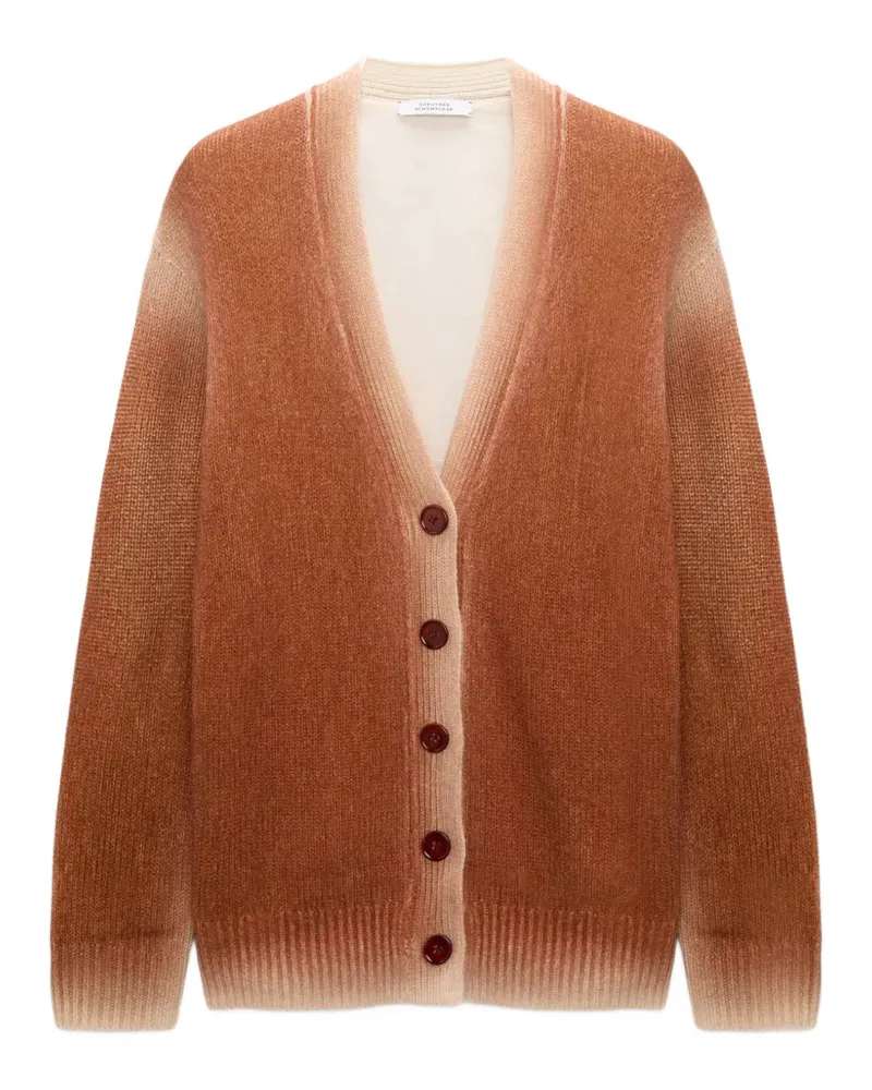Dorothee Schumacher Cardigan mit Mohn-Print - Braun Braun
