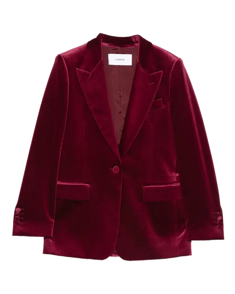 LARDINI Angeliu Blazer mit Knopfverschluss - Rot Rot