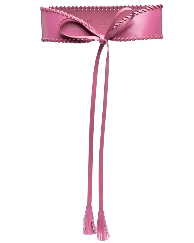 Twin-Set Gürtel mit Quaste - Rosa Rosa