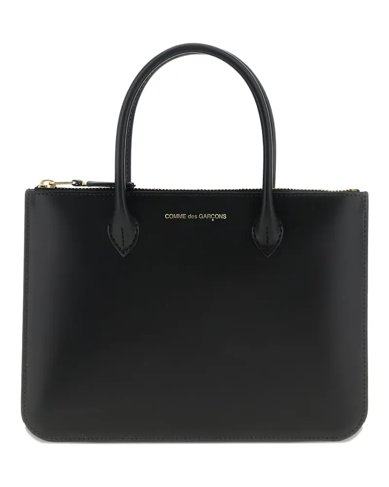 Comme des Garçons Handtasche aus Leder - Schwarz Schwarz