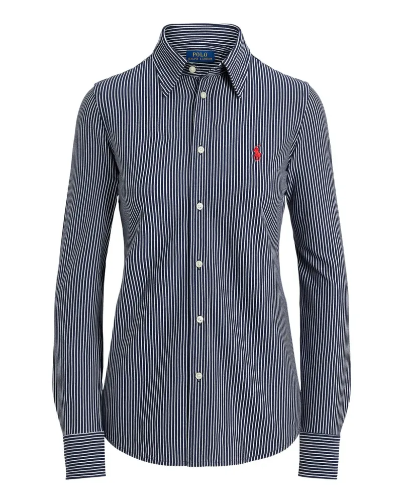 Ralph Lauren Gestreiftes Hemd - Blau Blau