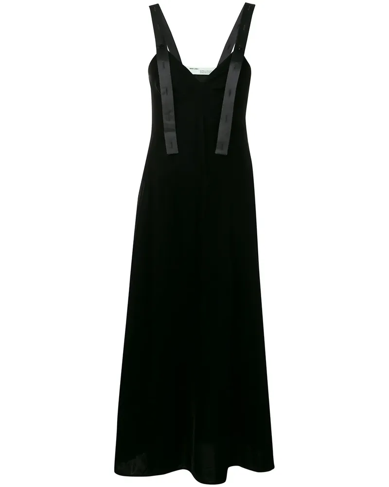 OFF-WHITE Kleid mit langem Schnitt - Schwarz Schwarz