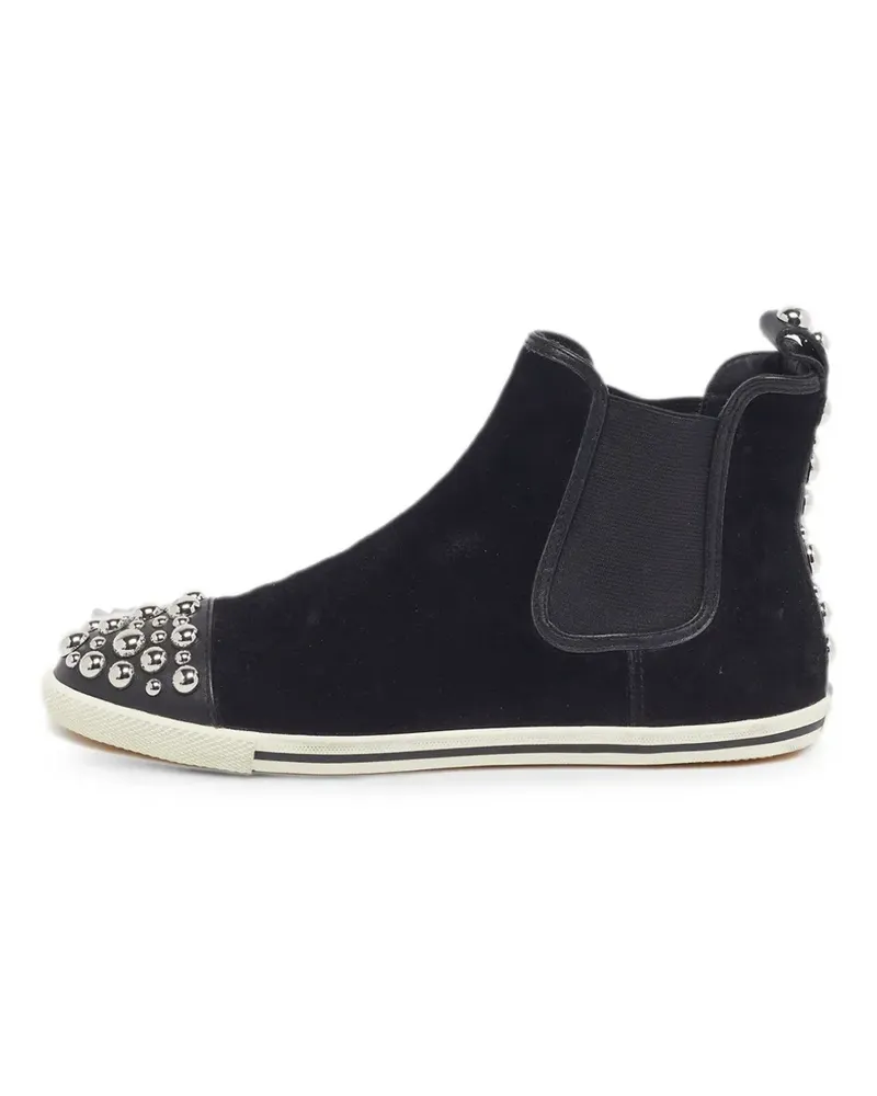 Marc Jacobs Stiefel mit Nieten - Schwarz Schwarz