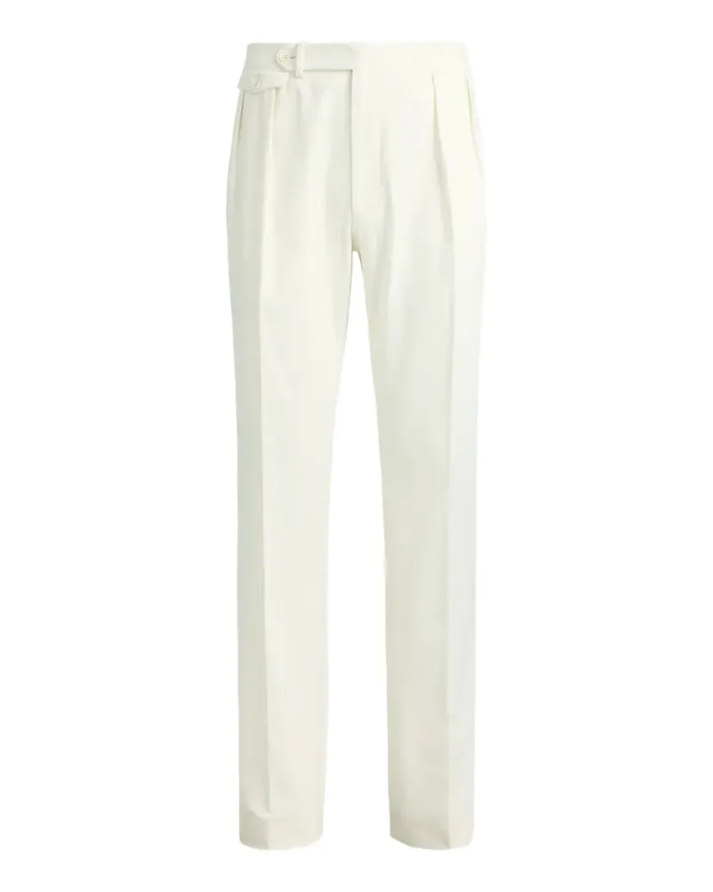 Ralph Lauren Gregory double-pleated tailored trousers - Nude Nude