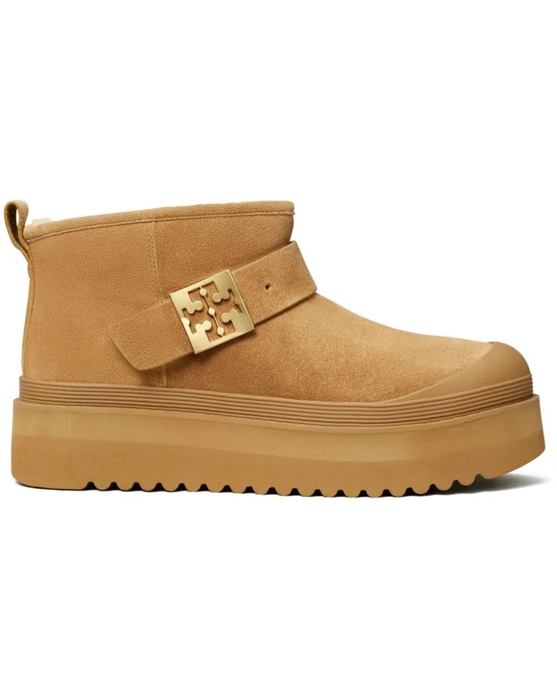 Tory Burch Mellow Stiefel mit Plateau - Nude Nude