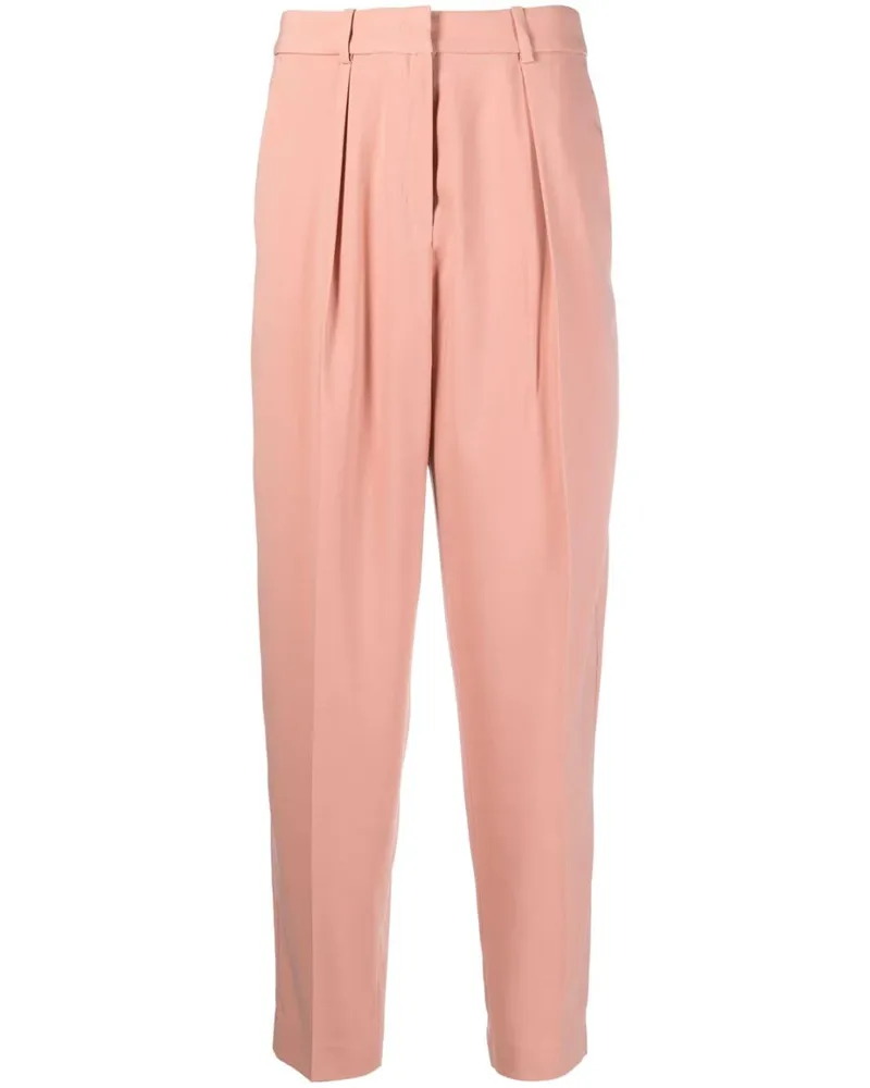 Pinko Tapered-Hose mit hohem Bund - Rosa Rosa