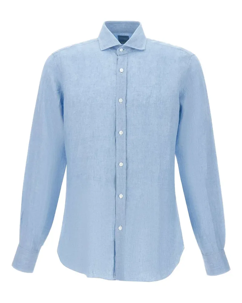 BARBA Hemd - Blau Blau