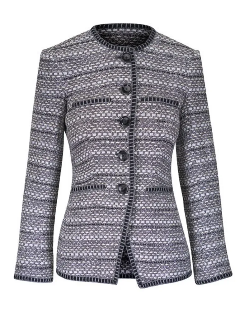 Veronica Beard buttoned tweed jacket - Weiß Weiß