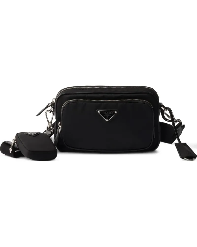 Prada Re-Nylon mini shoulder bag - Schwarz Schwarz