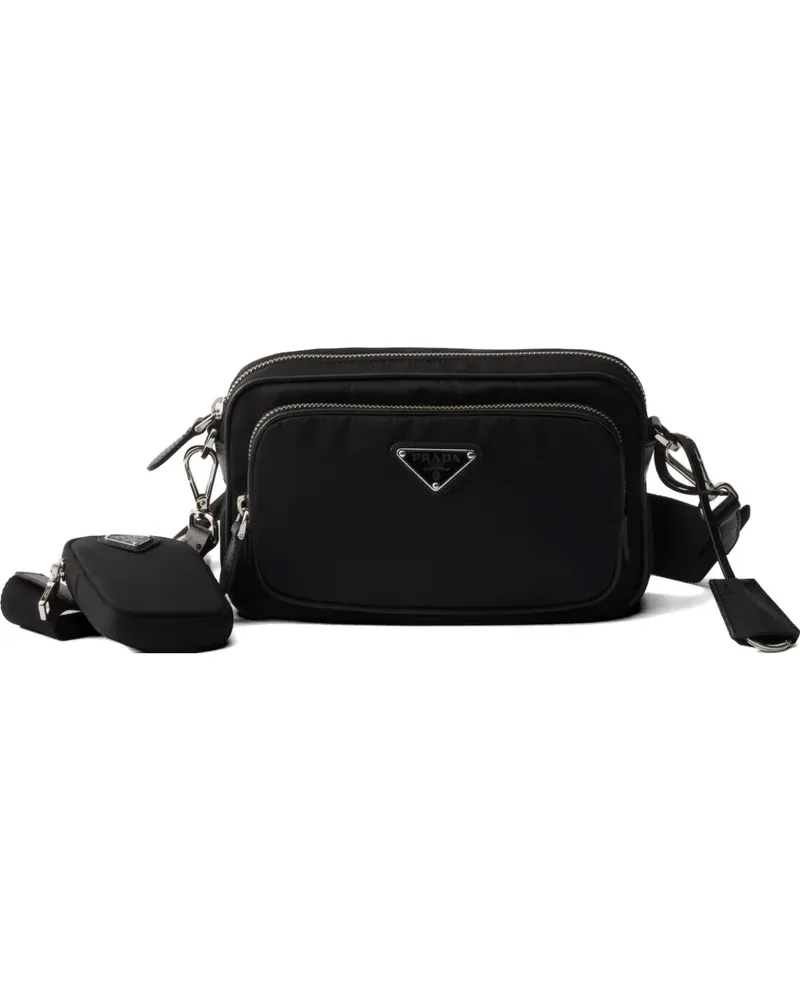 Prada Re-Nylon mini shoulder bag - Schwarz Schwarz