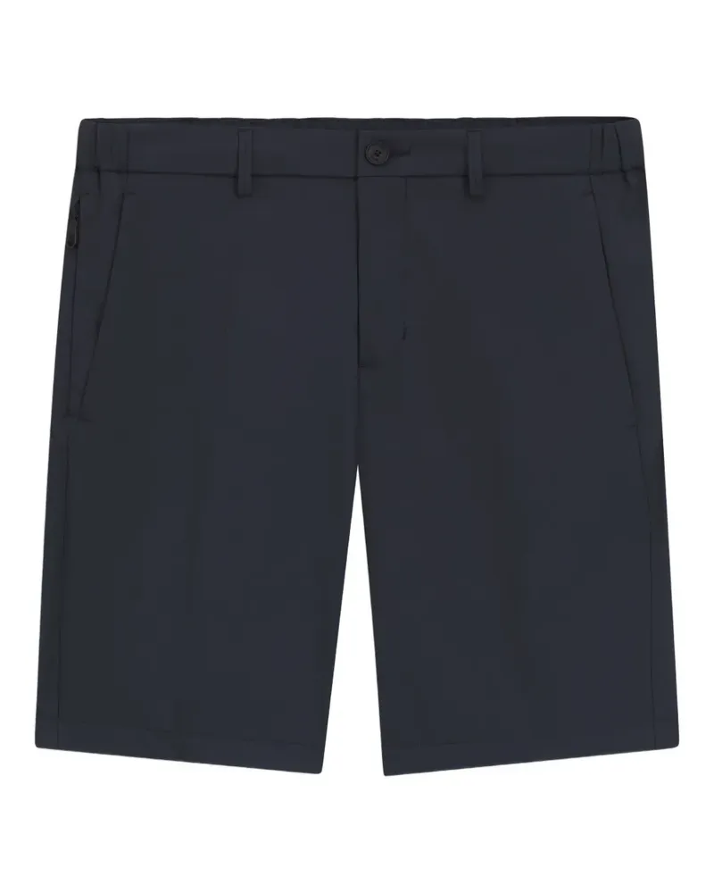 HUGO BOSS Shorts mit Bügelfalten - Blau Blau