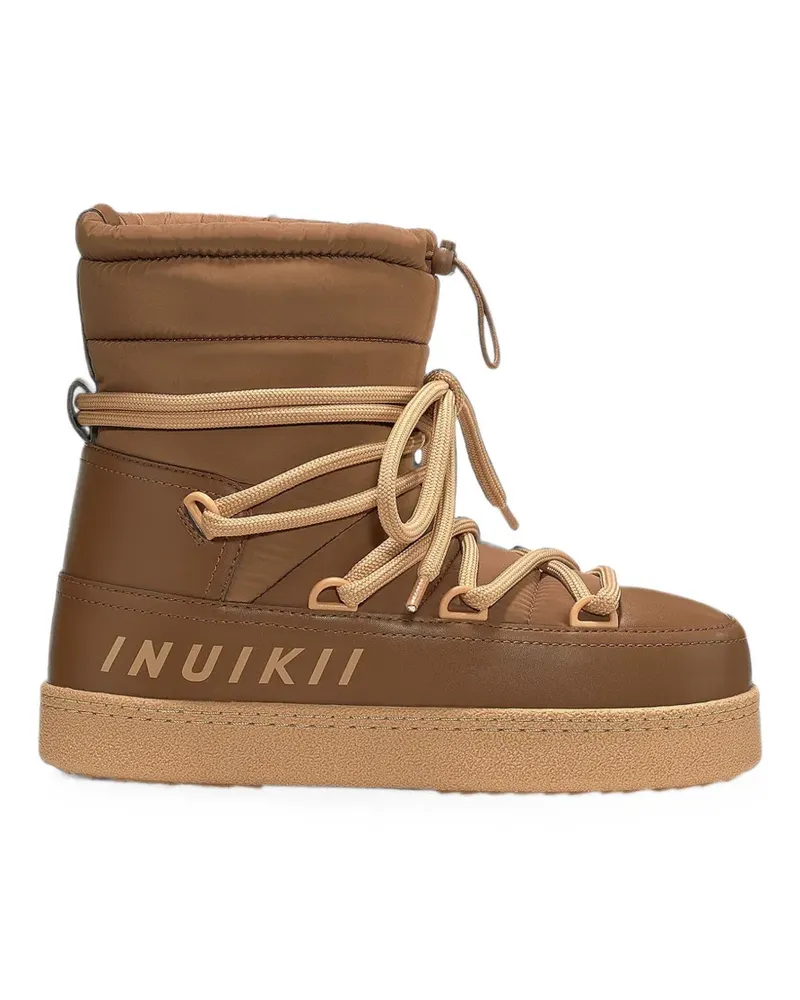 INUIKII Mountain logo-print snow boots - Braun Braun