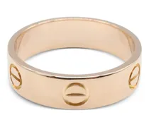 2010 18kt Love Goldring mit Schraubendetail - Rosa