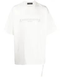 Mastermind World T-Shirt mit Logo-Stickerei Weiß