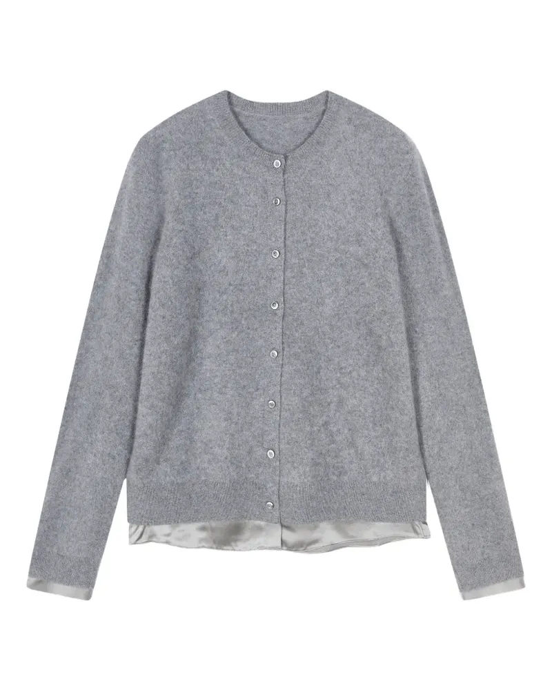 JNBY Geknöpfter Cardigan im Layering-Look - Grau Grau